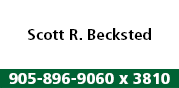 Scott R. Becksted logo