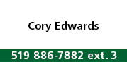 Cory Edwards logo